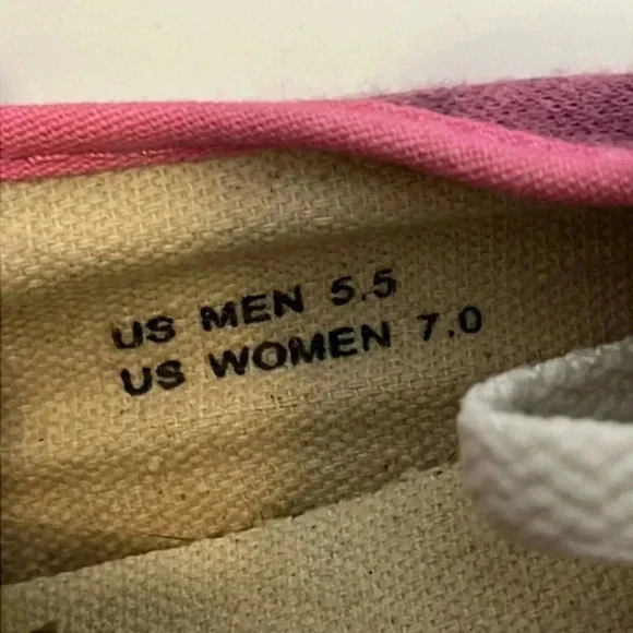 VANS Classic Low Skate Shoes Sneakers Hot Pink White RARE Purple Tag Women’s 7 - Picture 10 of 10